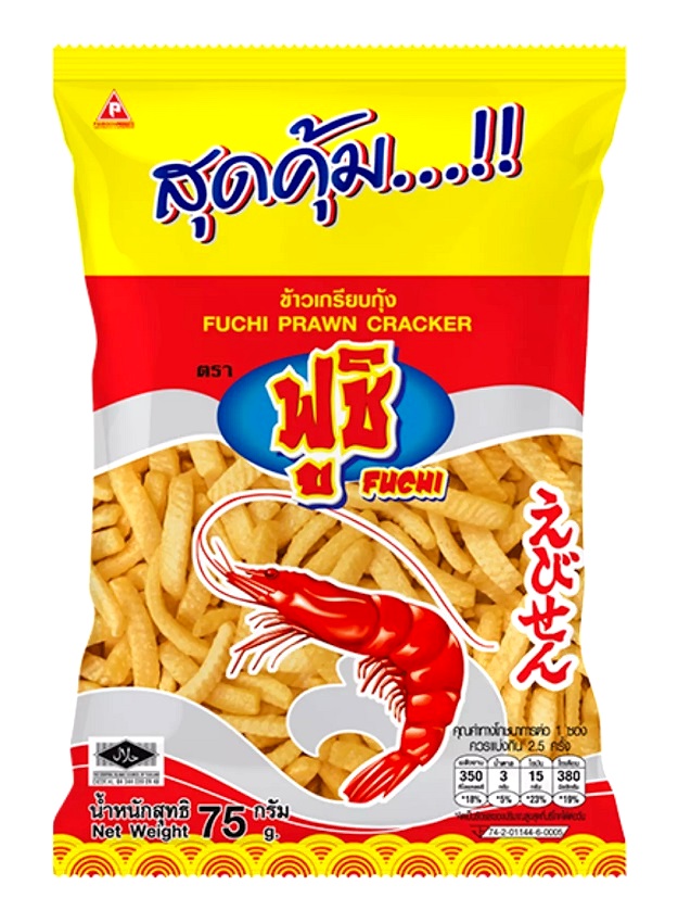 Crackers ai gamberetti gusto Original - Fuchi 75g.
